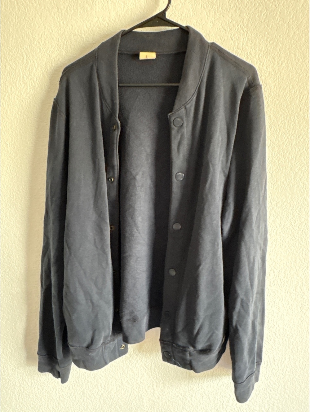 Hollister California Men's Snap Button Jacket Size Large